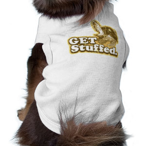 Get Stuffed Funny Thanksgiving Dog / Pet t shirt petshirt