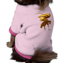 Get the Gold! Pet T-Shirt pet clothing by LadyFireStarr Get the Gold! Pet T-Shirt pet clothing