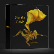 Get the Gold School Binder binders