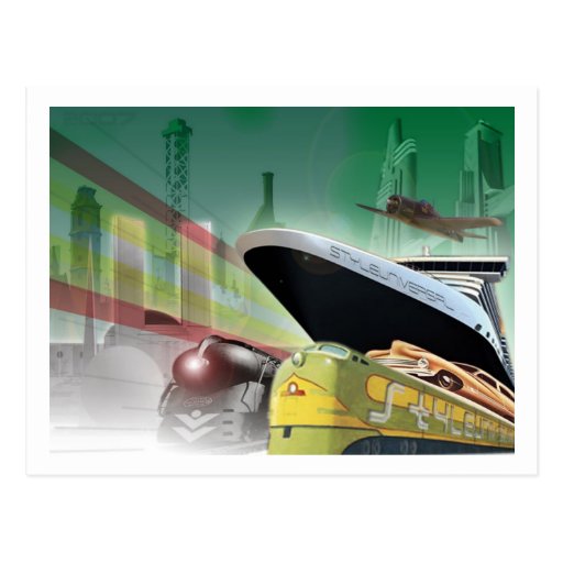 Get there by any means postcards