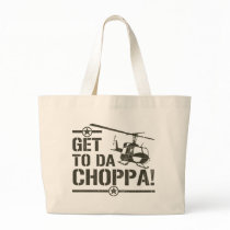 Get To Da Choppa Vintage Canvas Bags