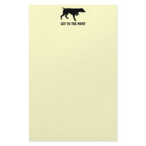GET TO THE POINT stationery