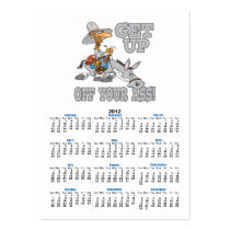 get up off your ass donkey humor business card templates