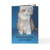 Get Well Accident/Broken Arm/Leg Cards
