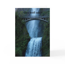 Get well greeting card