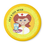 Get Well Nurse Fridge Magnets