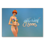 Get Well Soon Aiko Table Card