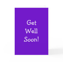 Get Well Soon! cards