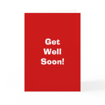 Get Well Soon! cards