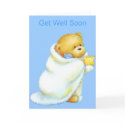Get Well Soon Card (Blank) by fuzzbuttcafe Get Well Soon Card (Blank)