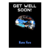Get Well Soon Cyberstart Card cards
