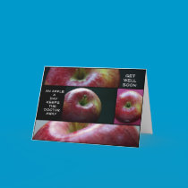 Get Well Soon - Gala Apple Card cards