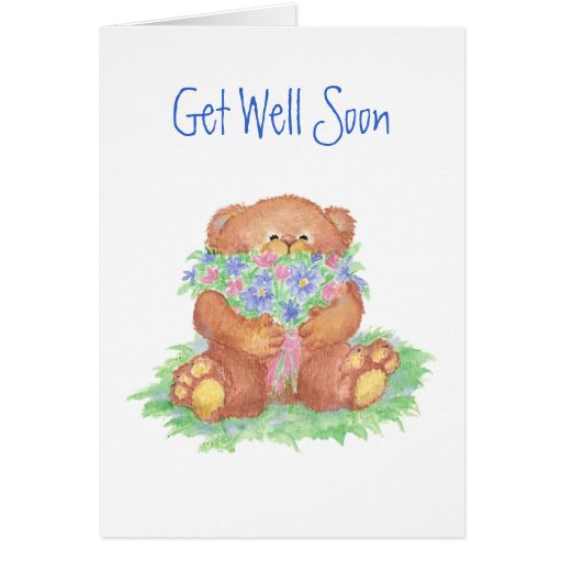 get well teddy bear