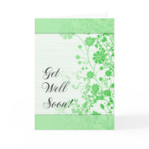 Get Well Soon (Green) Card