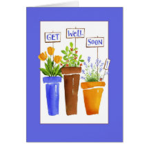 Get Well soon Greeting Card