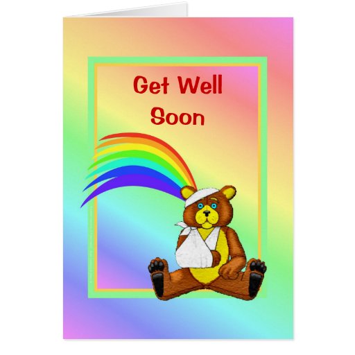 get well soon care bear