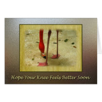 Get Well Soon Knee Surgery cards