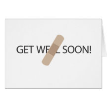 Get Well Soon note card