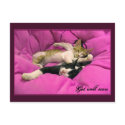 Get well soon postcards