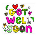 Get Well Soon posters