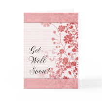 Get Well Soon (Red) Card