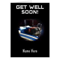 Get Well Soon Squiggle Card cards