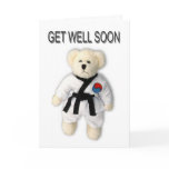 Get Well Soon Tae Kwon Do Card