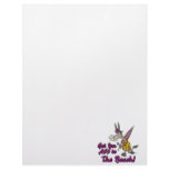 get your ass to the beach funny donkey toon letterhead