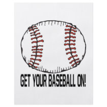 Get Your Baseball On Flyer