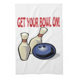 Get Your Bowl On kitchen towels