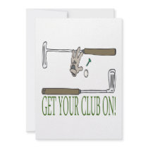 Get Your Club On Invites