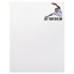 Get Your Dive On Customized Letterhead