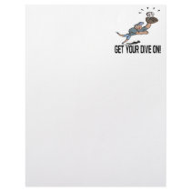 Get Your Dive On Letterhead