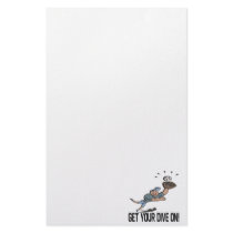 Get Your Dive On Customized Stationery