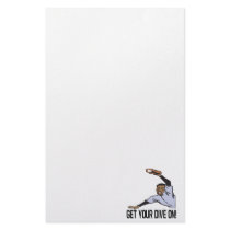 Get Your Dive On Stationery Design