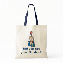 Get your flu shot? bag