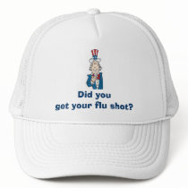 Get Your Flu Shot? hats
