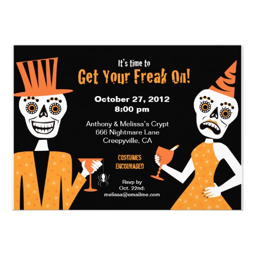 Get Your Freak On - 5x7 Card