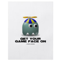 Get Your Game Face On Geek flyers