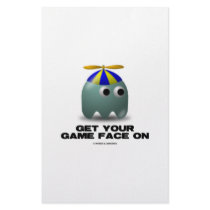 Get Your Game Face On Geek stationery by wordsunwords Get Your Game Face On Geek stationery