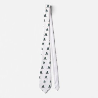 Get Your Game Face On Geek tie