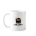 Get Your Game Face On (Ninja) mugs