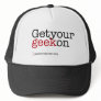 Get your geek on trucker hat