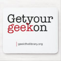 Get your geek on mousepads