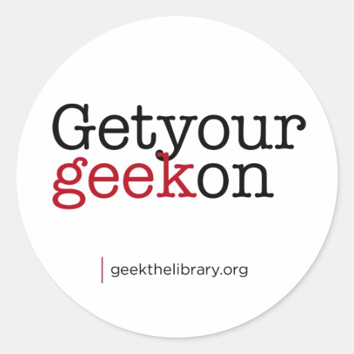 Get your geek on stickers