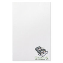 Get Your Golf On Stationery Paper
