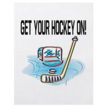 Get Your Hockey On Full Color Flyer