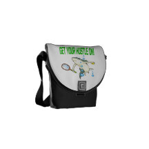 Get Your Hustle On.png Messenger Bag