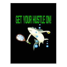 Get Your Hustle On Post Card