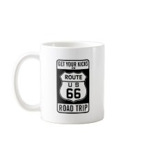 Get Your Kicks On Route 66 Coffee Mugs
